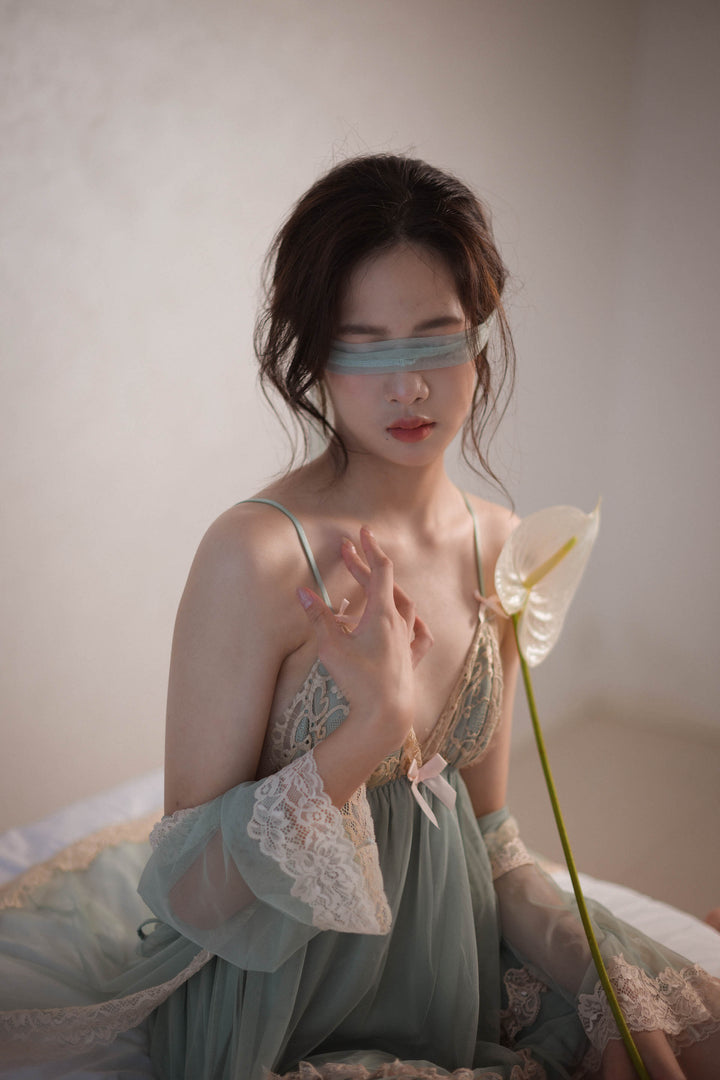 PLZMEE Chinese ancient costume lingerie dress